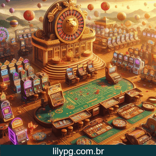 Variedade de 1.500 jogos de caça-níqueis na LILYPG.